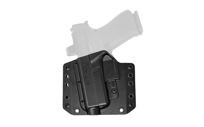 BRAVO BCA GLOCK 43X MOS OWB BLK LH FITS 43/43X