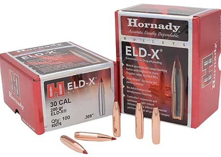 HORNADY BULL .308 200 ELD X 100/15