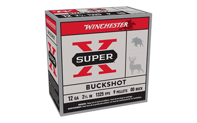 WIN SUPER X 12GA 2.75 00BUCK 25/250