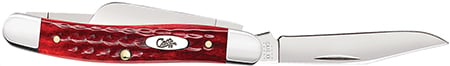 CASE 00 POCKET WORN OLD RED BONE CORN COB JIG M