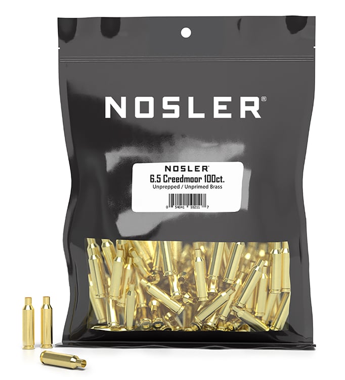 NOSLER CUSTOM BRASS 6.5 CREEDMOR 100