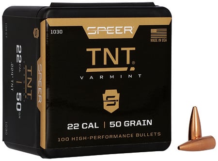SPEER BULL .224 50 HP TNT 100/5