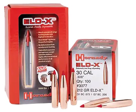 HORNADY BULL .284 175 ELD X 100/15